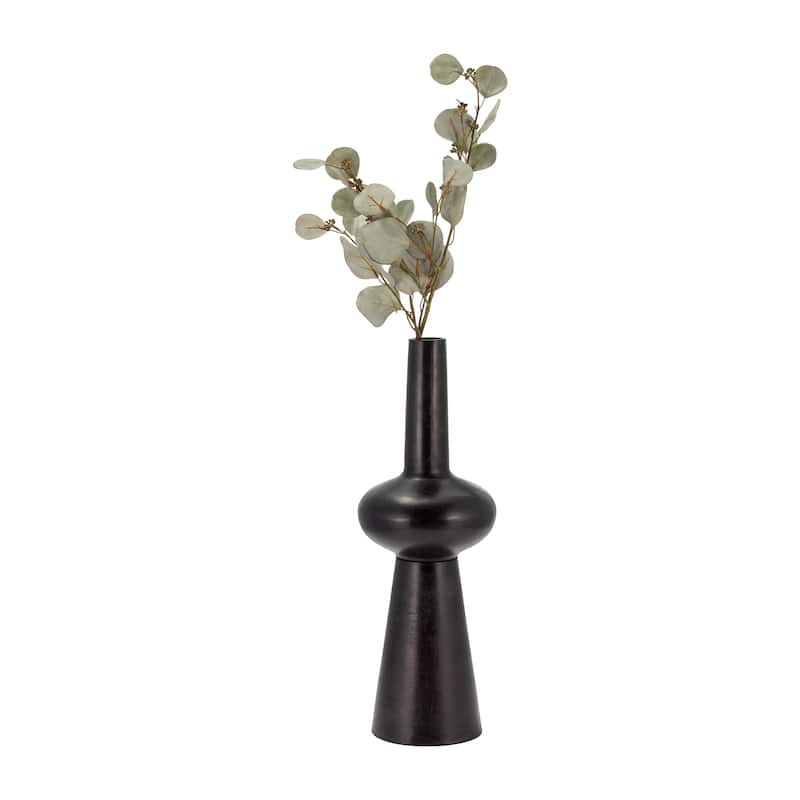 Sagebrook Home Metal Vintage Vase - 7" x 7" x 22"