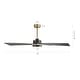 preview thumbnail 8 of 33, GetLedel 56" 4-Blade DC Motor Dimmable LED Ceiling Fan with Remote Control and Light Kit