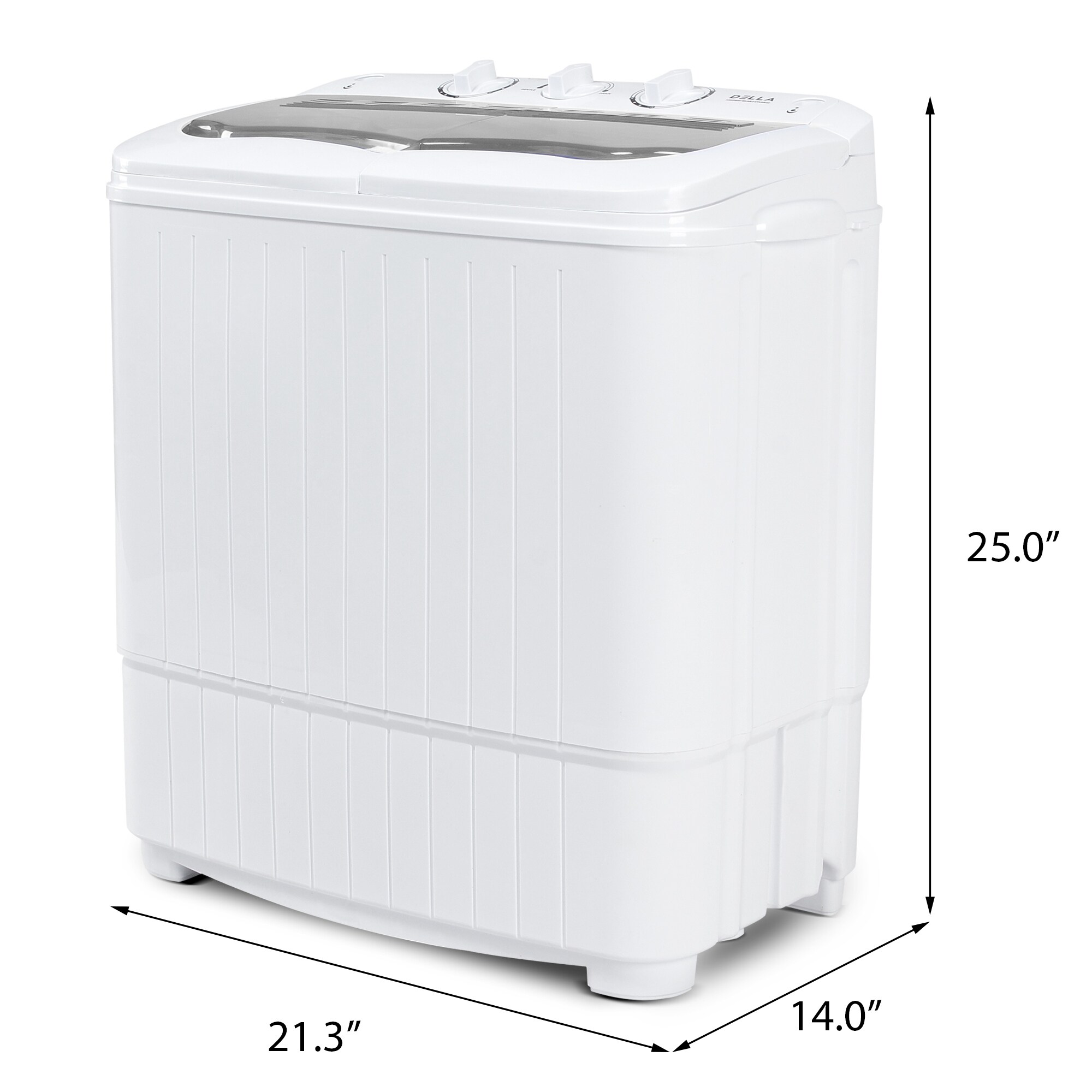 Della 4kg portable washing machine top