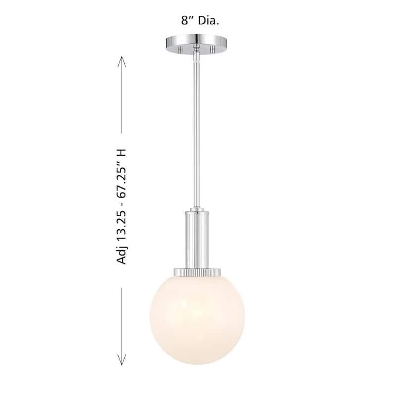 1-Light Pendant By Trade Winds