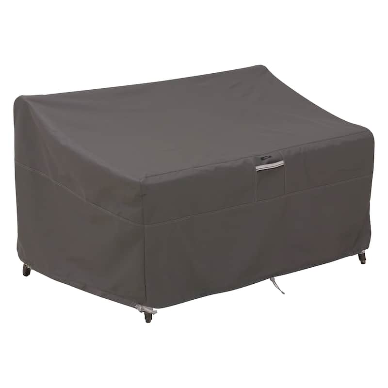 Classic Accessories Ravenna Water-Resistant 88 Inch Deep Seated Patio Loveseat Cover