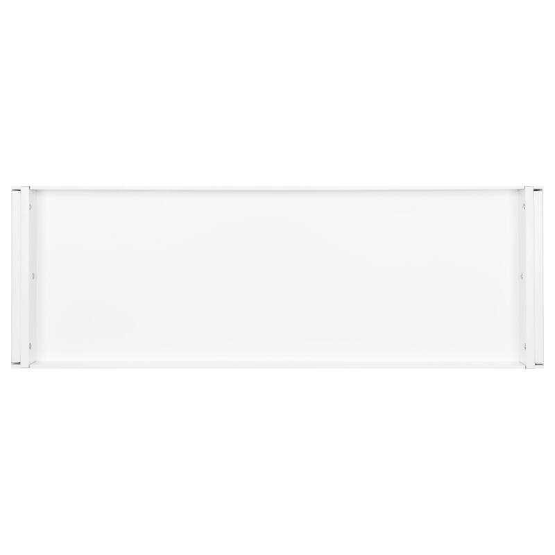 Alma Traditional 3-drawer Storage Bench White