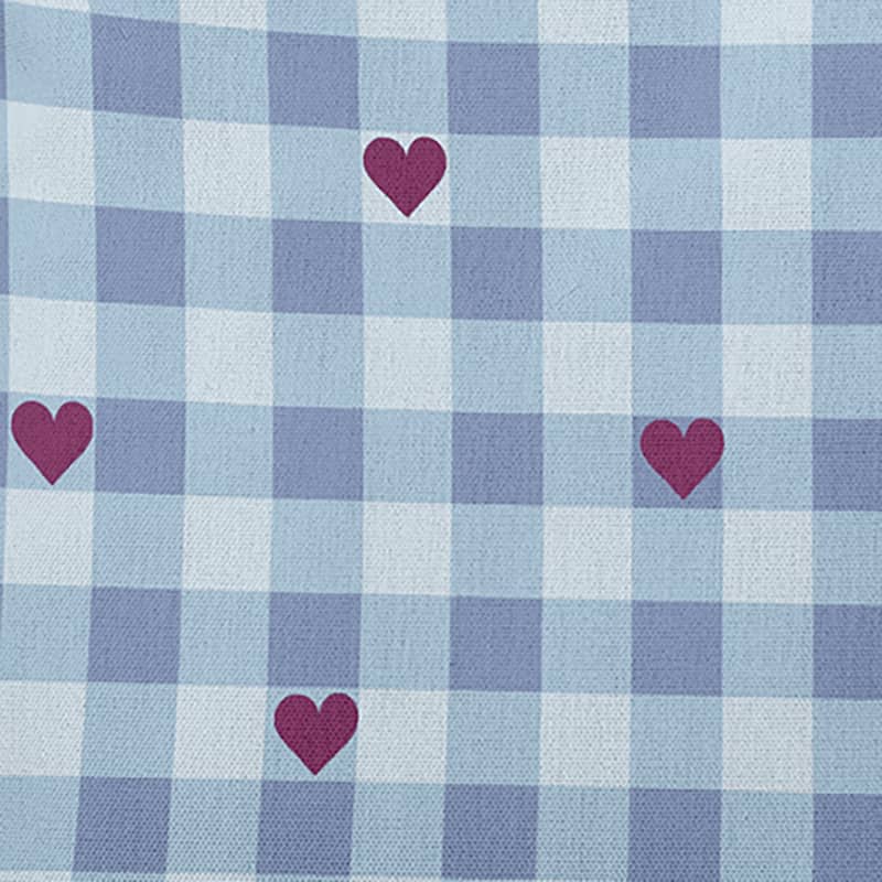 Woven Hearts Indoor/Outdoor Throw Pillow