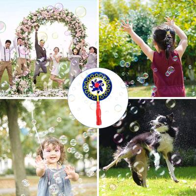 Two-in-one Bubble stick windmill Portable Bubble stickChildren Bubble Wand Toy