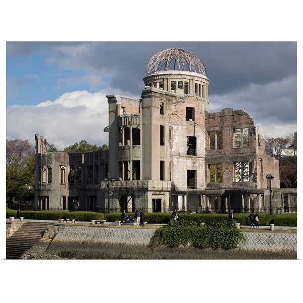 "Hiroshima Peace Memorial (Genbaku Dome), Hiroshima, Hiroshima Prefecture, Japan" Poster Print