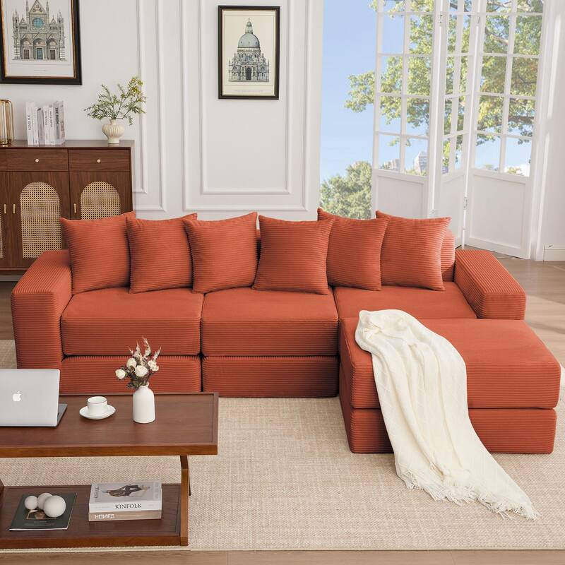 10-in-1 Convertible Sofa Sectional