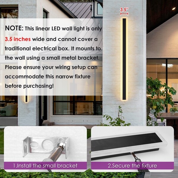 Small led wall lights clearance