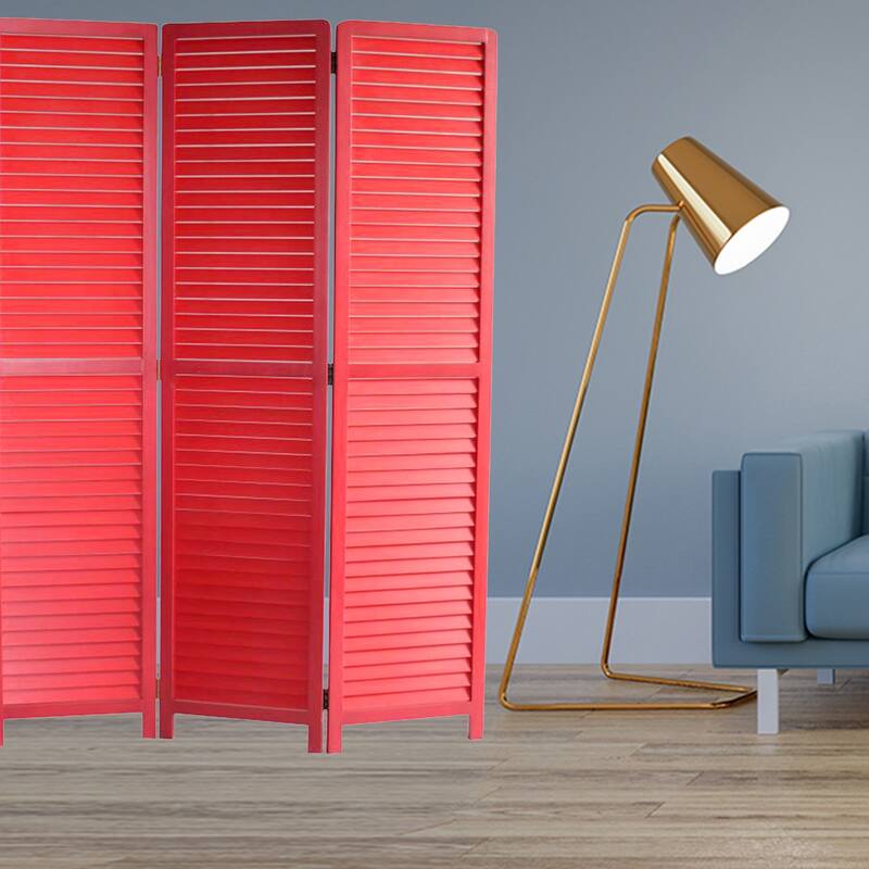 1 X 47 X 67 Red Wood Screen