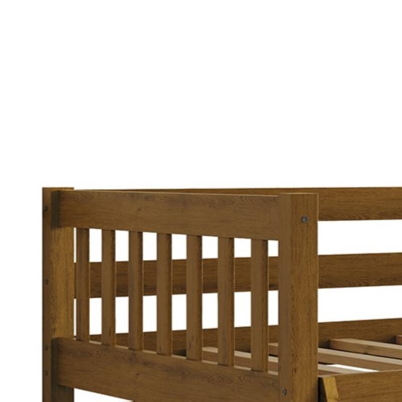 CraftPorch Simple Twin Loft Bed with Ladder