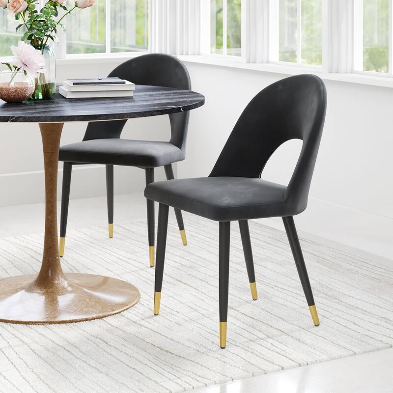 Menlo Dining Chair Black - Black