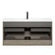 preview thumbnail 11 of 169, CASAINC Floating Bathroom Vanity with Resin Top Basin and Soft Closing Drawers