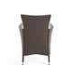 preview thumbnail 27 of 29, Cedros Wicker/ Acacia Wood Outdoor 5-piece Dining Set by Christopher Knight Home