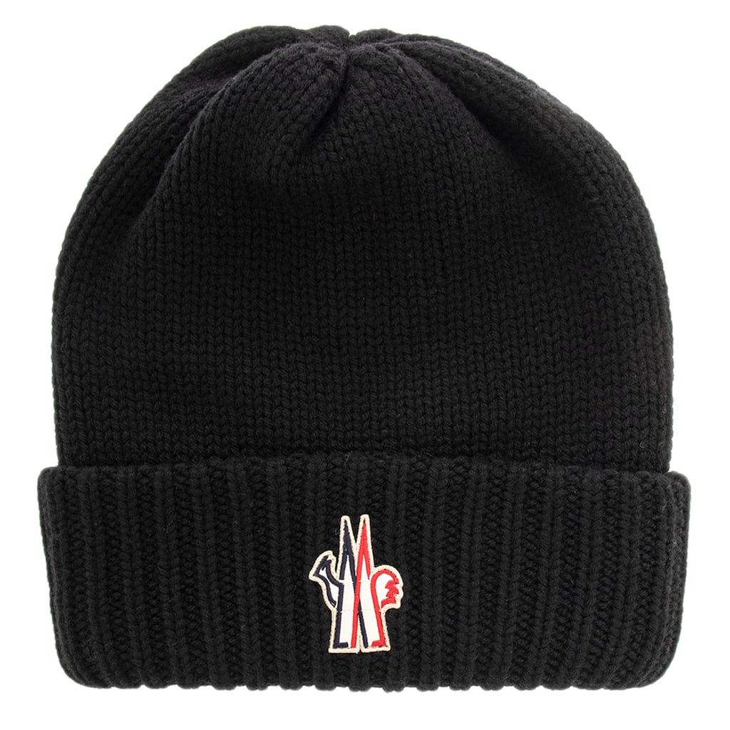 Moncler Rib Knit Wool Beanie