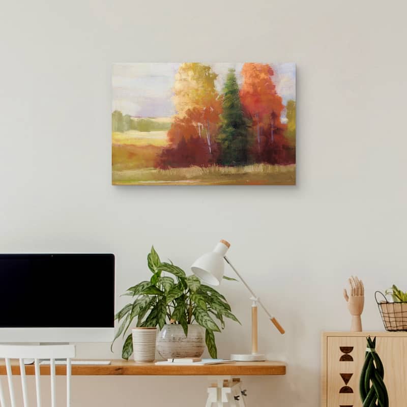 Autumn Leaves by Carol Rowan Canvas Art Print