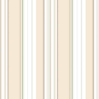 Galerie Wallcoverings Just Kitchens Multi Stripe Vinyl on Non-woven Matte Wallpaper Roll