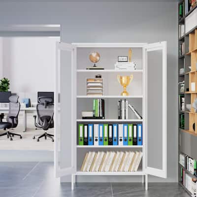 Versatile Metal Storage Cabinet for Various Spaces, Ensuring Durability and Organization