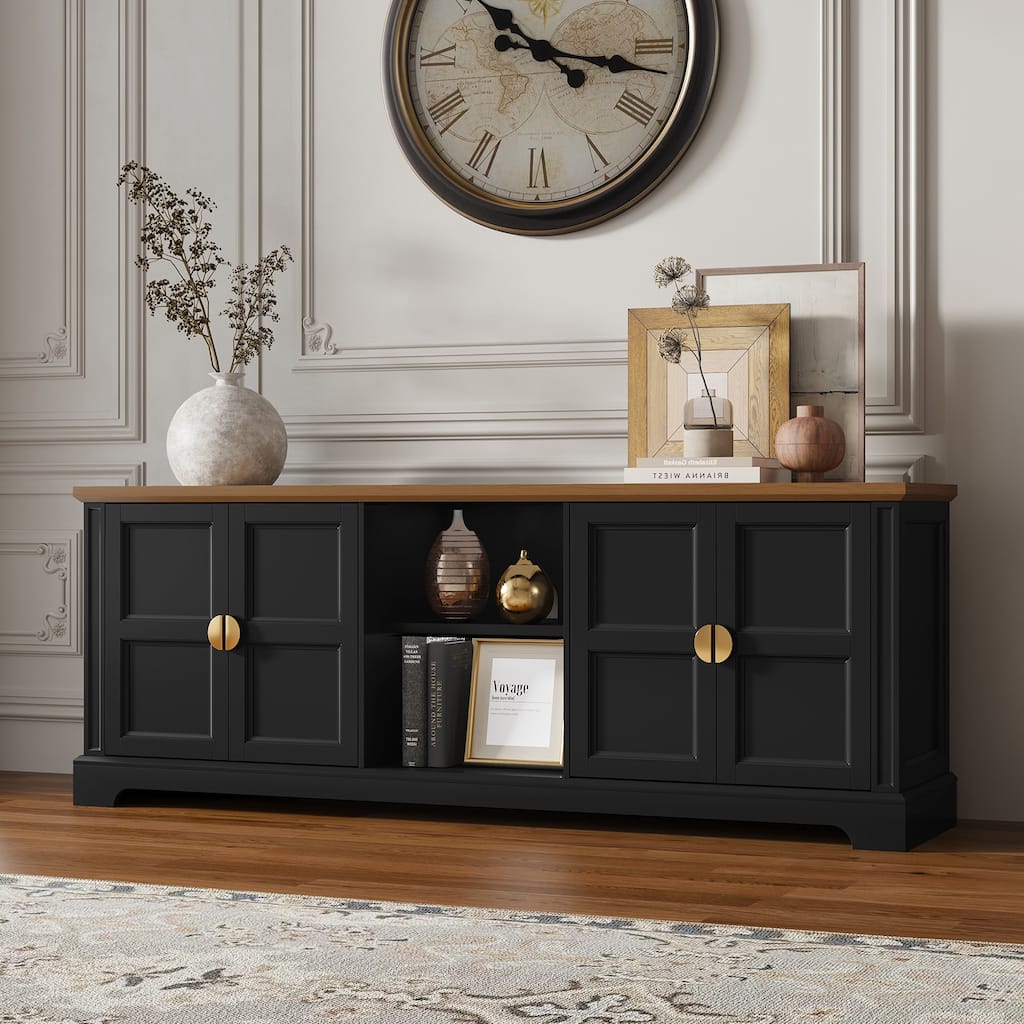 Mid-Century Modern TV Stand for TVs up to 75"