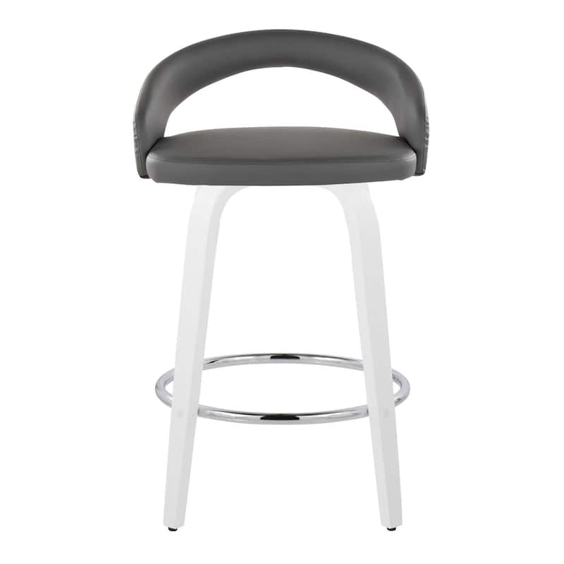 Grotto Upholstered 26" Fixed-Height Counter Stool - Set of 2