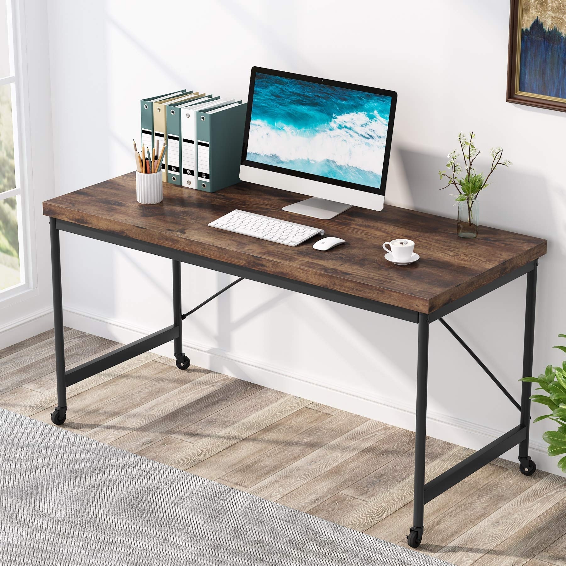 55 inch computer table sale