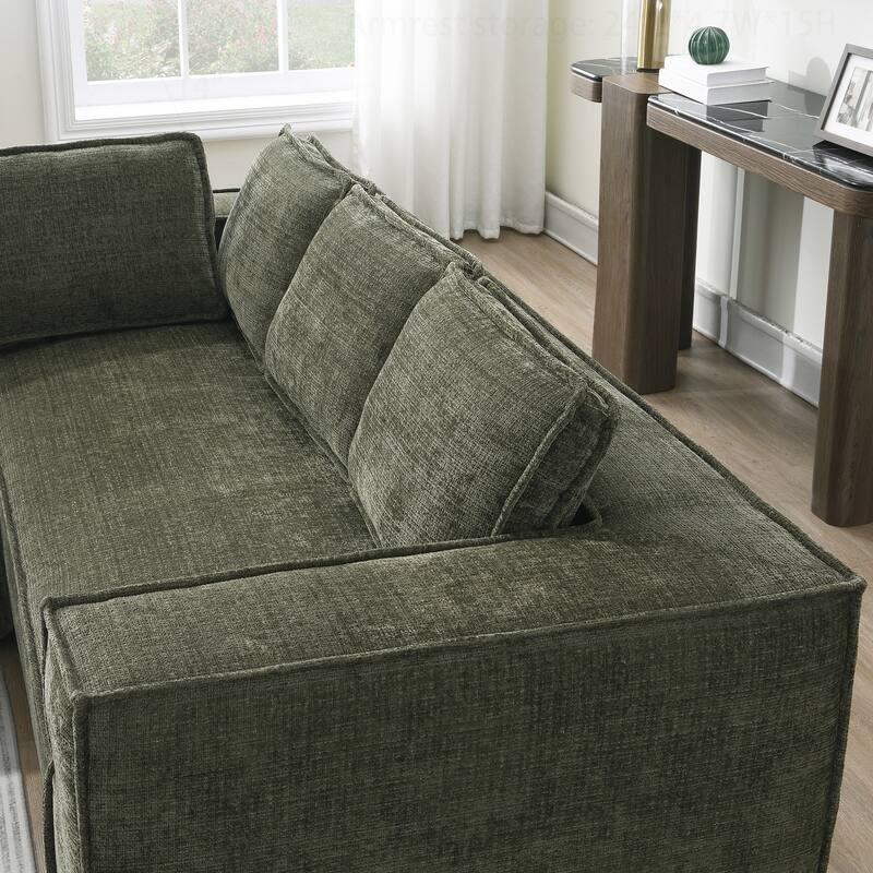Minimalist Modular Sofa with Advanced Materials for Comfort and Style