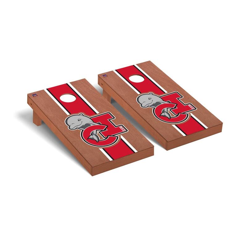 Cal State Channel Islands Dolphins Rosewood Cornhole Board Set