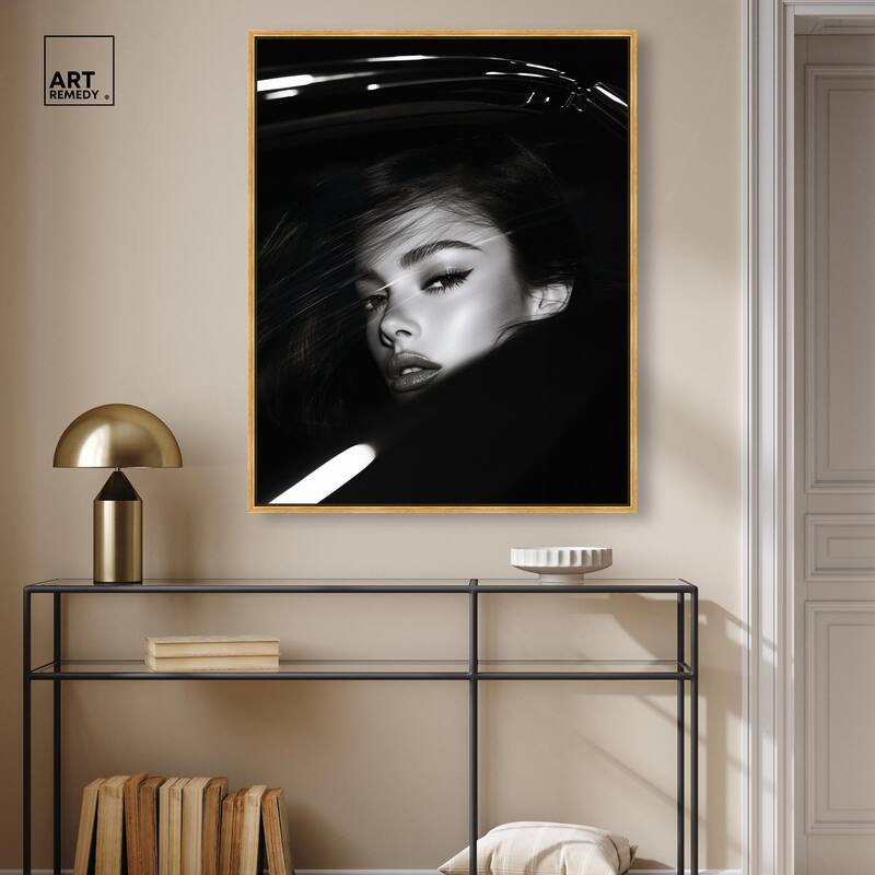 Depth of Her Eyes Canvas by Art Remedy