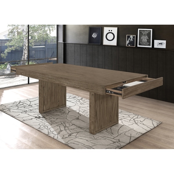 Torrington Wheat Brown Rectangular Dining Table. Opens flyout.
