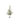 4-Piece Set Needle Pine Tree with Small Pinecones, 23"