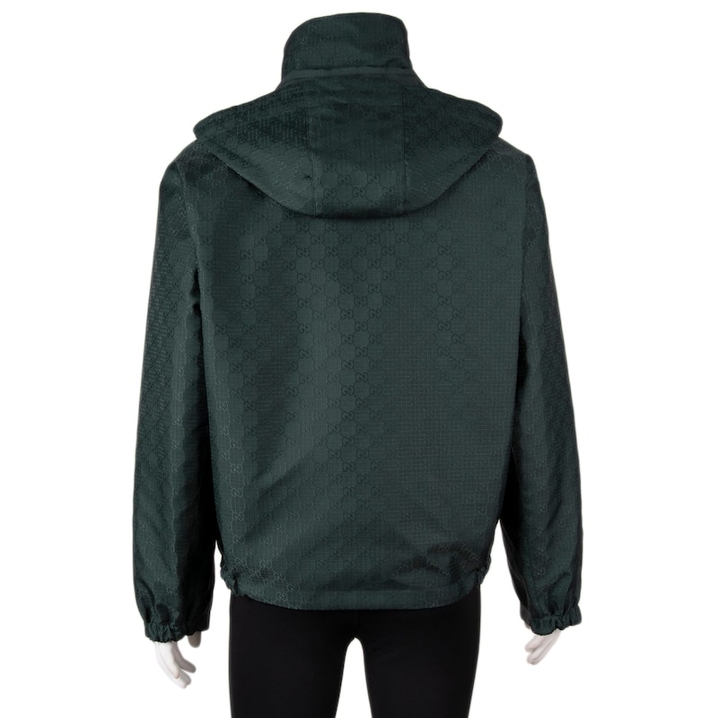 Gucci Men's Reversible Cotton Ripstop Jacket