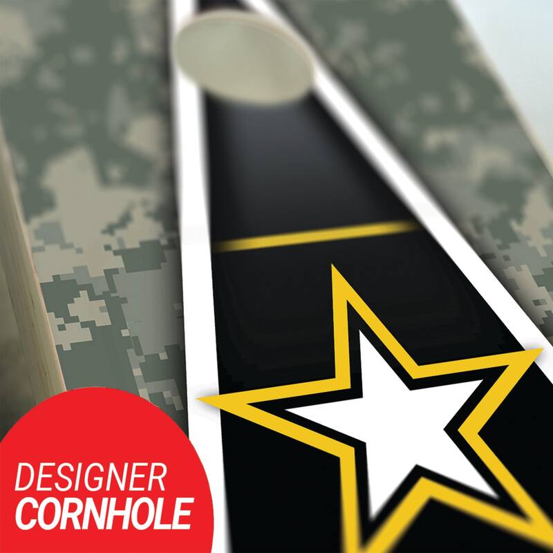 US Army Cornhole Board Outdoor Game Set