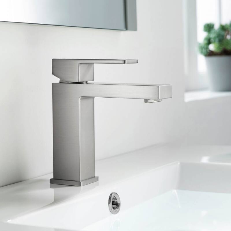 Mirage Single Handle Bathroom Vanity Sink Faucet with Pop Up Drain