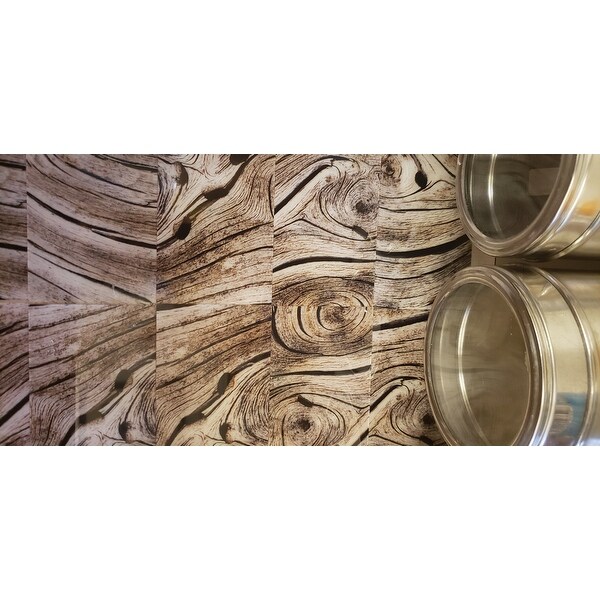 Wooden Swirl Shades Peel And Stick 6 In X 3 In Glass Wall Tile 48 Pack Overstock 15980149 Godine se bavi preradom i proizvodnjom stakla i ogledala za potrebe stambenih i poslovnih objekata. overstock com