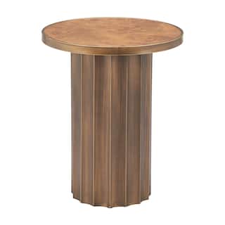Afinato Side Table Brown