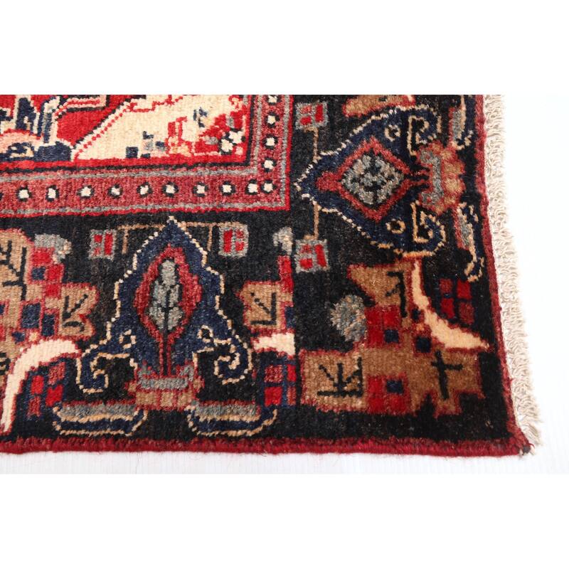 ECARPETGALLERY Hand-knotted Anatolian Vintage Light Brown Wool Rug - 3'11 x 7'1