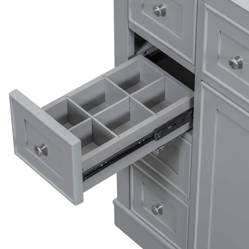 36" Bathroom Vanity without Sink