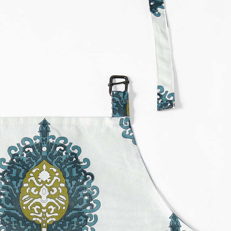 Exclusive Fabrics Mayan Printed Cotton Apron - 27 X 34