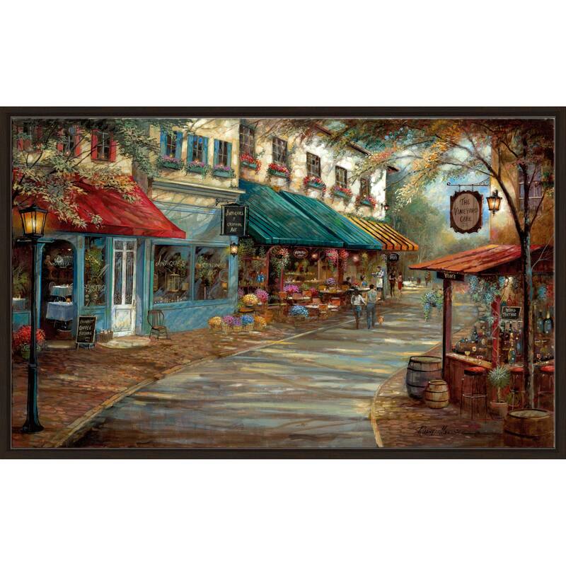 "Romantic Interlude" by Ruane Manning Print on Floating Canvas