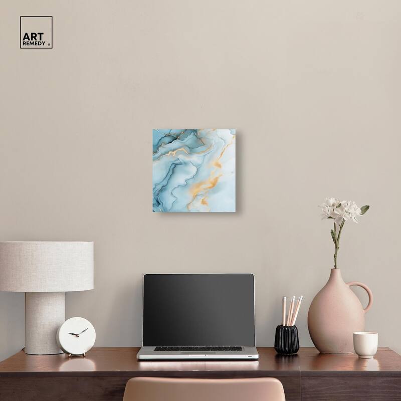 Precious Flow Canvas by Art Remedy, Gallery Wrapped