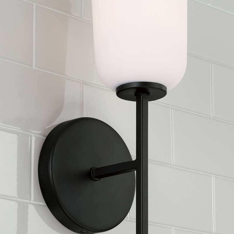 Lawson 1-light Wall Sconce w/ Soft White Glass
