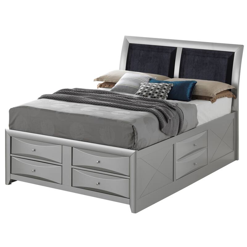 Glory Furniture Marilla Panel Storage Bed
