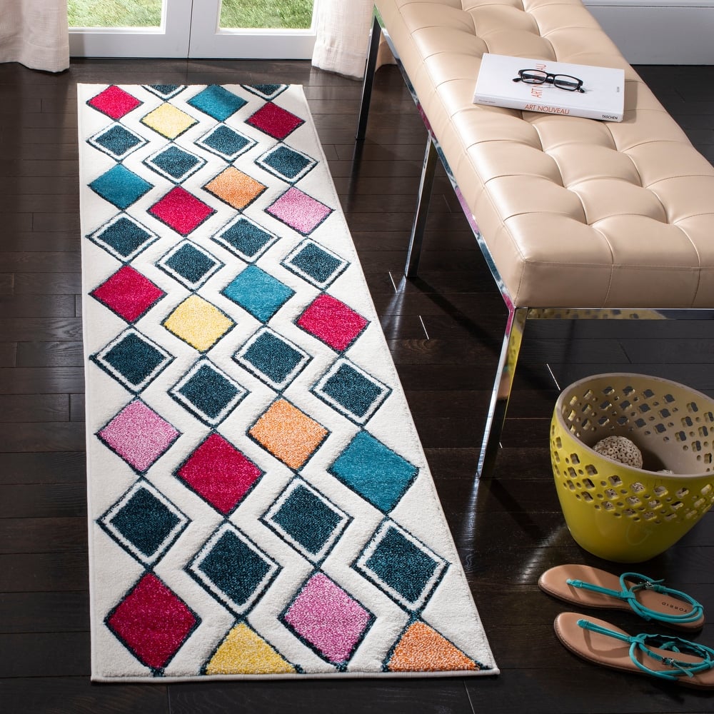 SAFAVIEH Hollywood Trientje Mid-Century Modern Abstract Rug