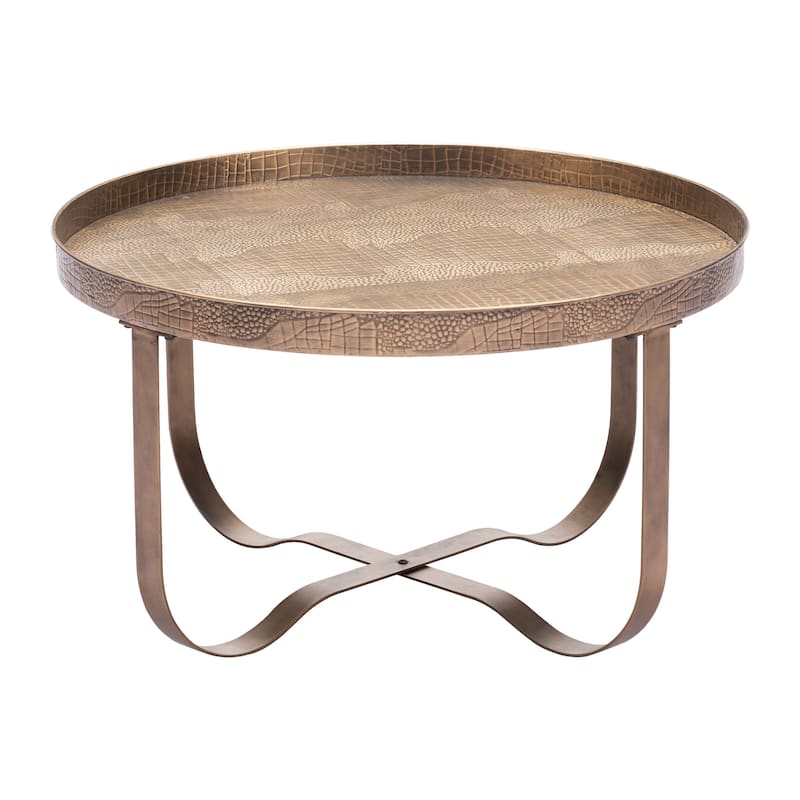 Vannes Coffee Table Brass