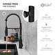 preview thumbnail 36 of 40, STYLISH Pull Down Kitchen Faucet with Water Filter Stainless Steel