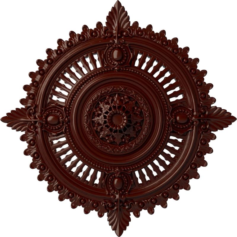 29 1/8"OD x 1 1/4"ID x 4"P Haylynn Ceiling Medallion