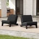 preview thumbnail 40 of 102, Beach-Style Outdoor Teak Club Chair Set Loveseate with Plush All-Weather Cushions