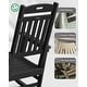 preview thumbnail 44 of 134, WINSOON All Weather HIPS Outdoor Rocking Chair, Set of 2