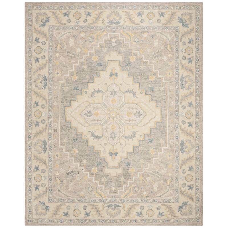 SAFAVIEH Handmade Micro-Loop Ludivine Wool Rug