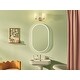 preview thumbnail 4 of 9, Kichler 55225 Gioe 2 Light 14" Wide Vanity Light with Opal Glass