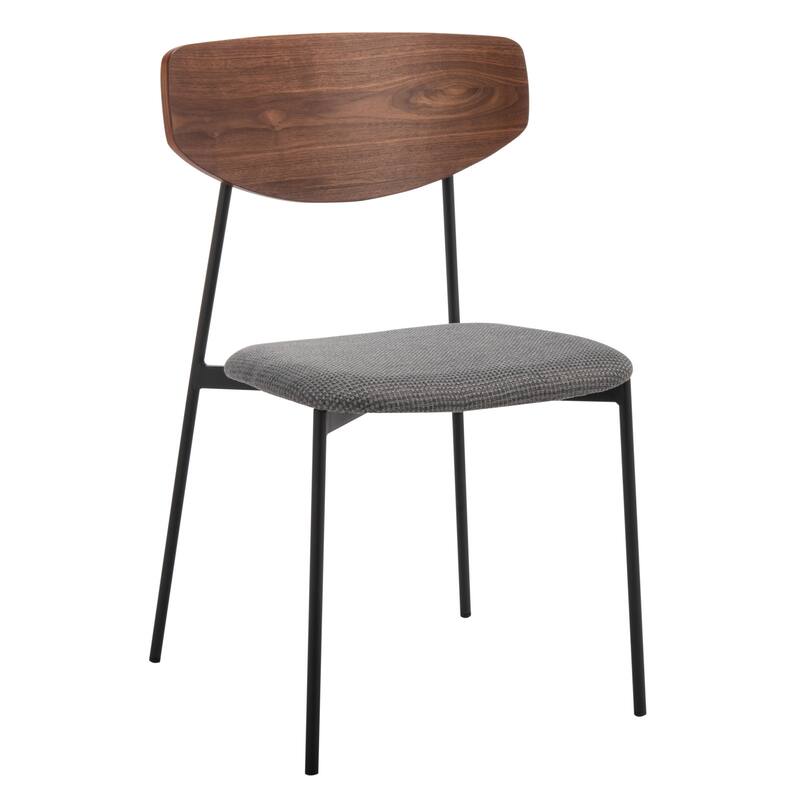 SAFAVIEH Noemie Mid-Century Dining Chair (Set of 2) - 20" W x 18.8" L x 32.5" H - 20Wx19Dx33H