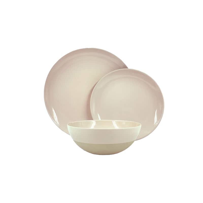 Shell Bisque 3-Piece Place Setting